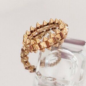Genuine Clash De Cartier 18K Yellow Gold Ring: size 7